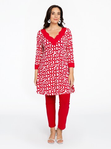 Yoek Tunic in Red