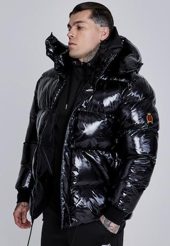 Veste d’hiver SikSilk en noir : devant
