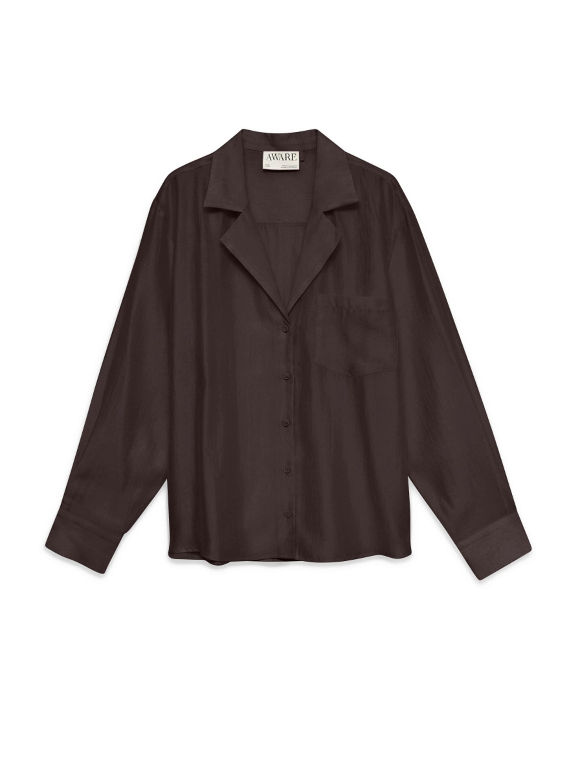 Camicia da donna 'VMEstella' di VERO MODA in marrone: frontale