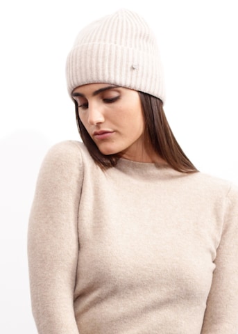 CODELLO Beanie in White: front