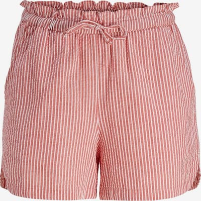 JJXX Shorts 'JXWindy' in orangerot / weiß, Produktansicht