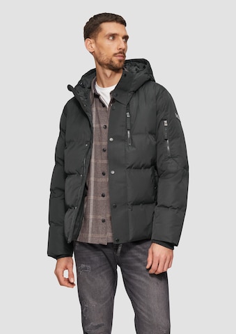 s.Oliver Funktionsjacke in Schwarz: Vorderseite