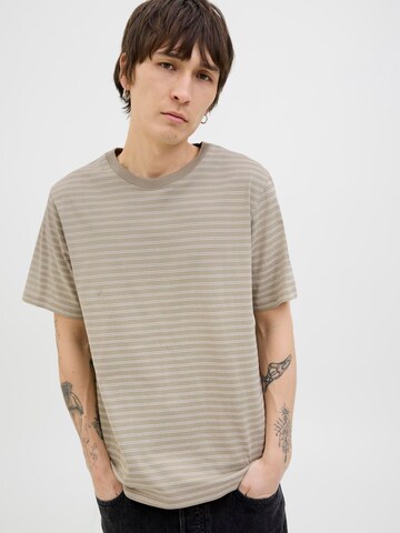 JACK & JONES Tričko 'JORCanggu' – šedá