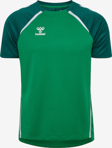 Hummel Funktionsskjorte 'Lead 2.0' i grøn: forside