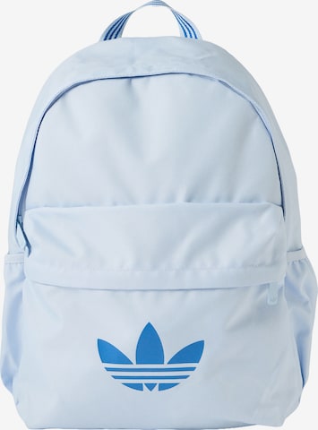 Sac à dos 'Adicolor Classic' ADIDAS ORIGINALS en bleu : devant