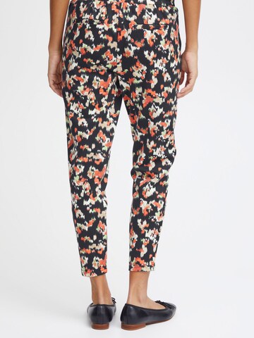 ICHI Tapered Broek 'IHKate' in Blauw