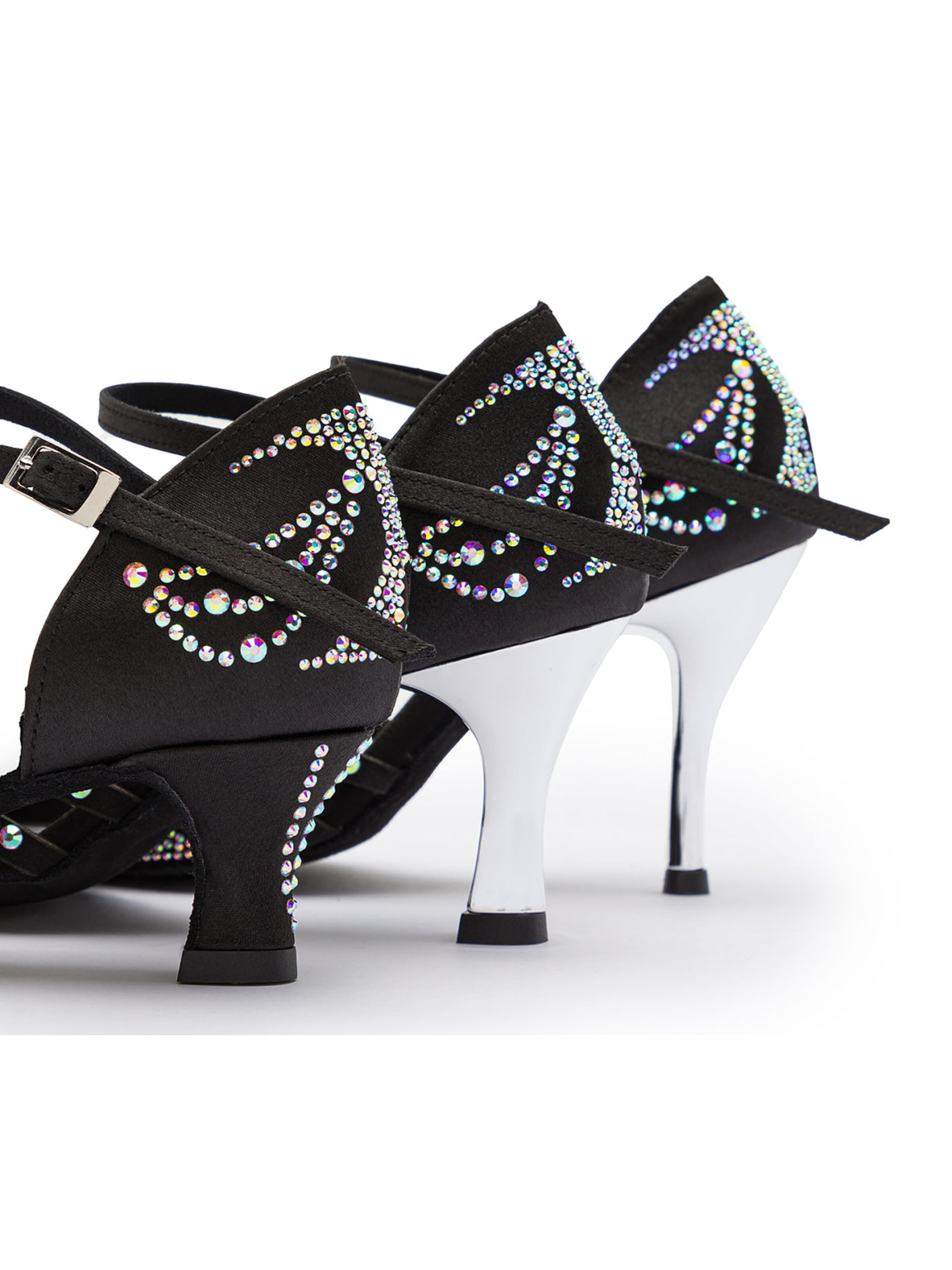 Dancing Queens Strap Sandals 'Sparkle Shine' in Black
