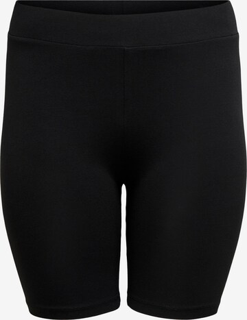 ONLY Carmakoma Skinny Leggings 'Time' in Zwart: voorkant