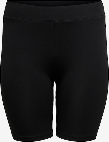 ONLY Carmakoma Skinny Leggings 'Time' - fekete: elől