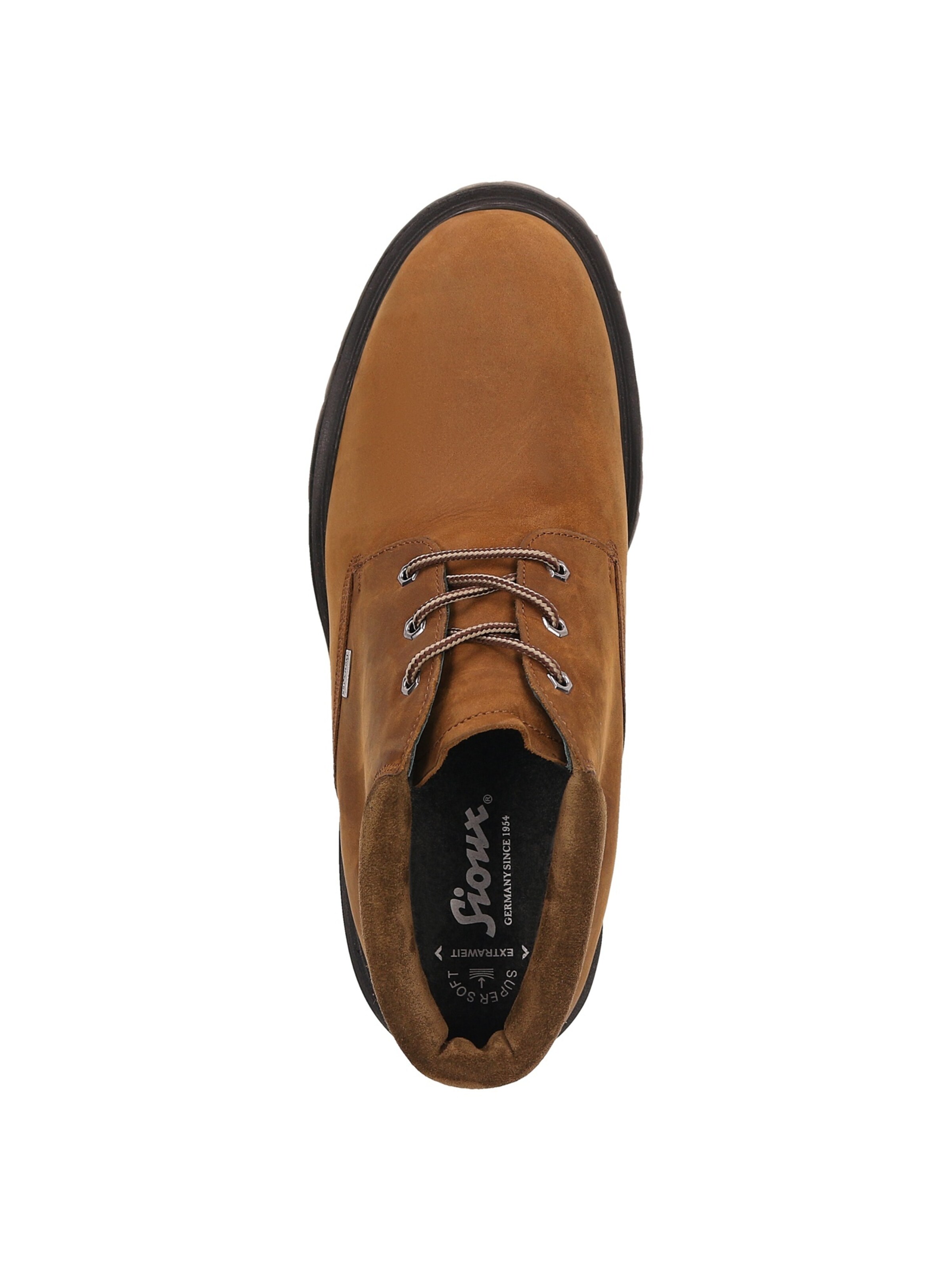 Bottines à lacets ' Aspar.-701-TEX-LF-H ' SIOUX en marron