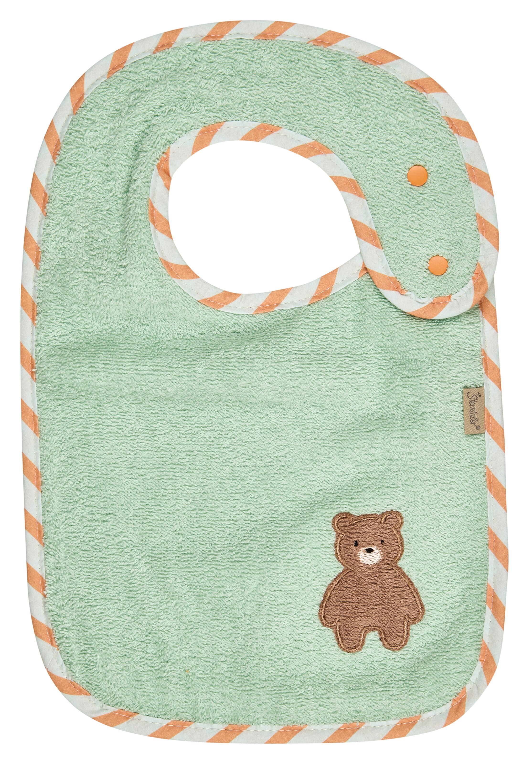 STERNTALER Tuch 'BÄR Bo' in Grün