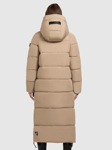 khujo Wintermantel in Beige