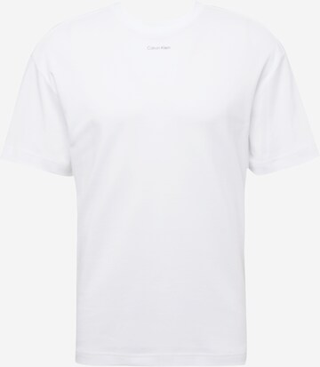 Calvin Klein - Camisa 'Nano' em branco: frente