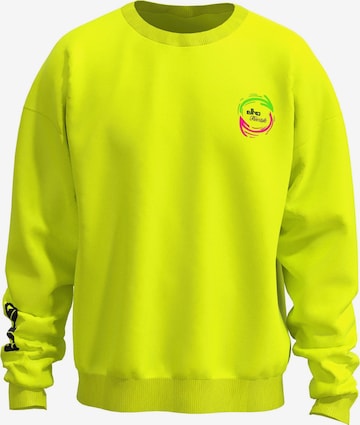 elho Sweatshirt 'MAYRHOFEN 89' in Gelb: Vorderseite