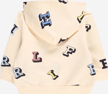 TOMMY HILFIGER Sweatjacke in Beige