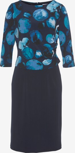Select By Hermann Lange Kleid in hellblau / dunkelblau, Produktansicht