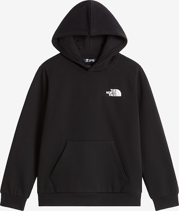 THE NORTH FACE Sportief sweatshirt 'TEEN EVOLUTION' in Zwart: voorkant