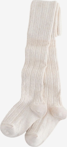 Next Sukkahousut värissä beige: etupuoli