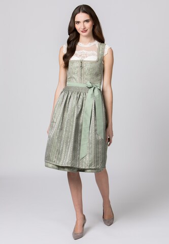 STOCKERPOINT Dirndl 'Grace' in Groen: voorkant