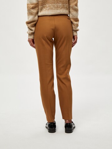 minus Regular Pantalon 'Daya' in Bruin