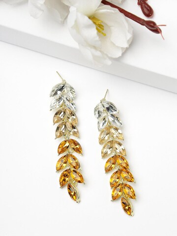 AVANT-GARDE PARIS Ohrringe 'Irinana' in Gelb