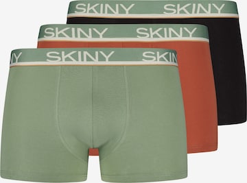 Boxer di Skiny in verde: frontale