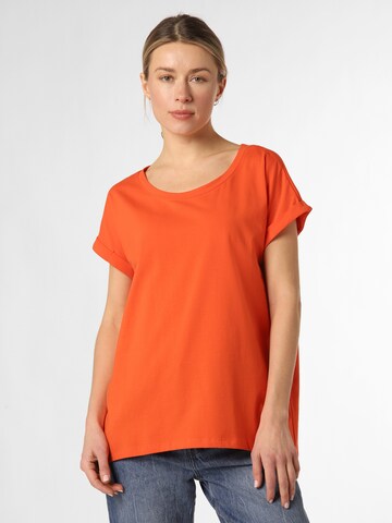 T-shirt Marie Lund en orange : devant
