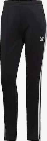 ADIDAS ORIGINALS Slim fit Pants 'Adicolor Sst' in Black: front