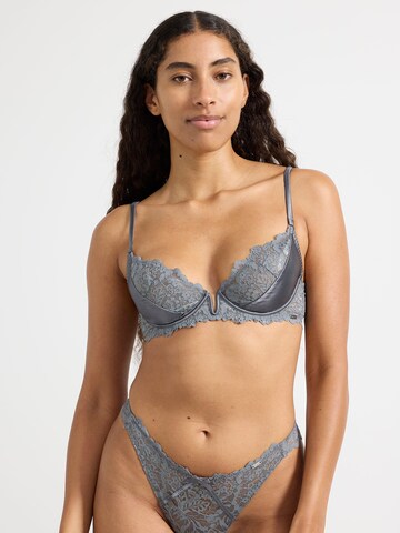 Lindex T-Shirt BH 'Lydia' in Grau