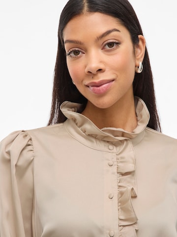 VILA Blouse in Grey