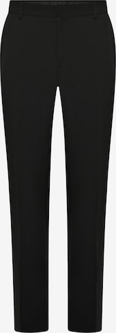 Hirschthal Trousers with creases in Black: front