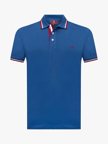 T-Shirt Williot en bleu : devant