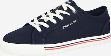 s.Oliver Matalavartiset tennarit värissä sininen: etupuoli