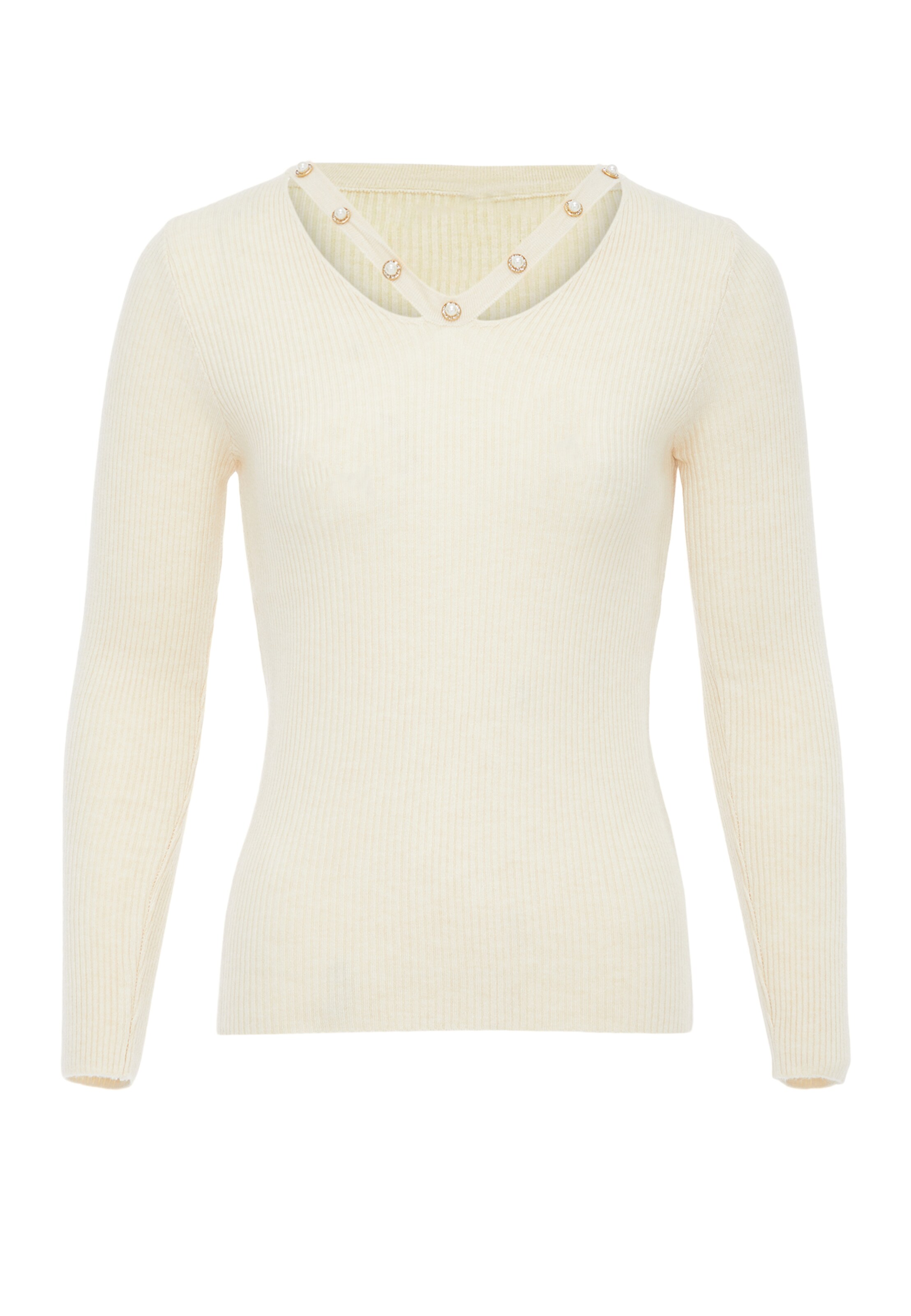 CHANI Pullover in Beige: Vorderseite