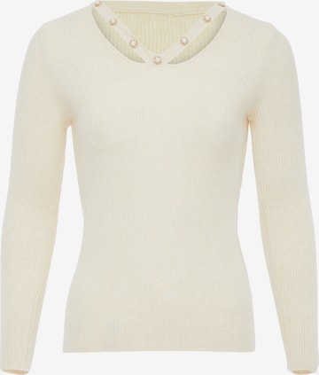 CHANI Sweater in Beige: front