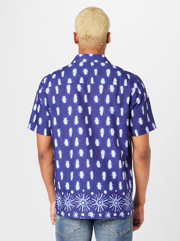 TOPMAN - Ajuste confortable Camisa en azul