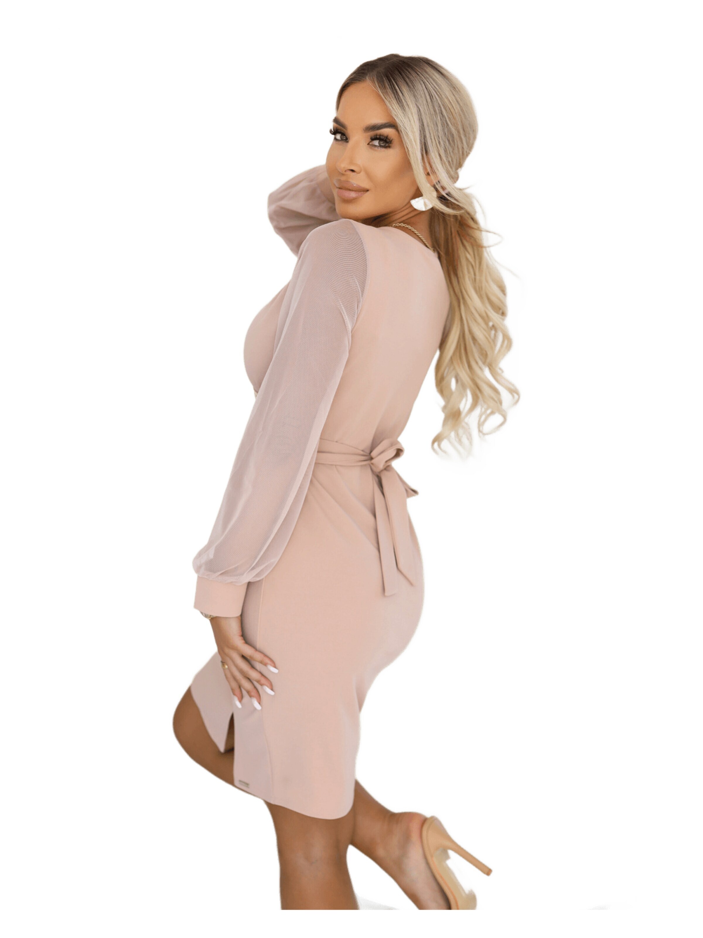 amorubi.com Dress 'Dress 229073' in Beige