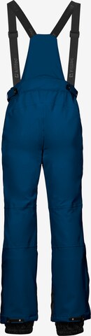 KILLTEC Regularen Outdoor hlače 'Enosh' | modra barva