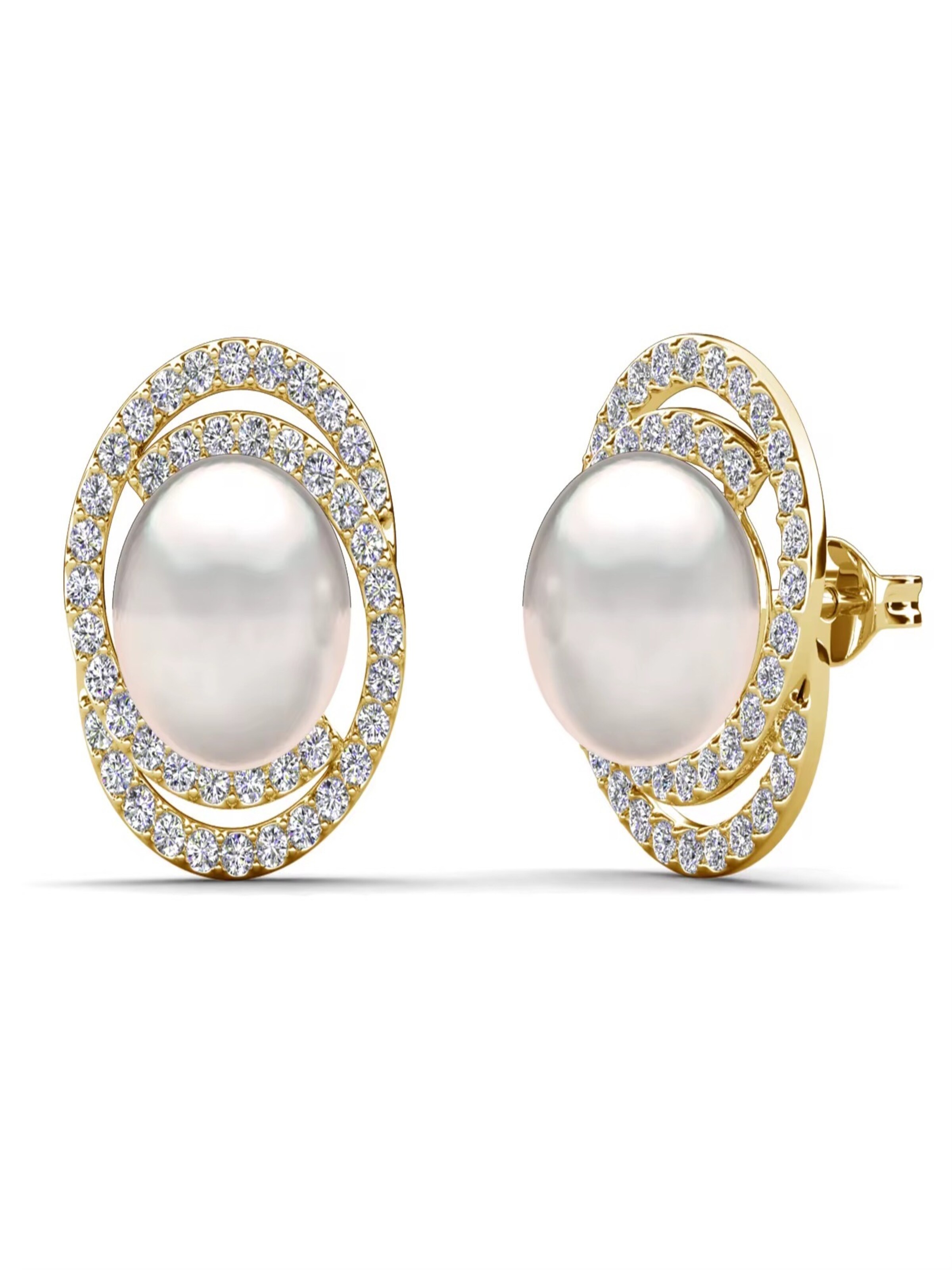 ROUGEMONT Jewellery Earrings in Gold: front