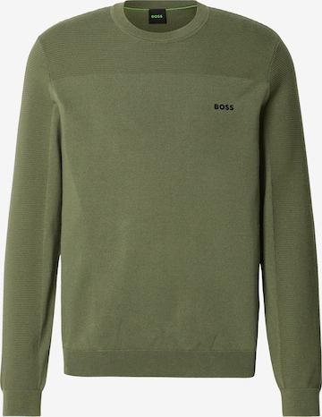 Pull-over 'Momentum-X' BOSS en vert : devant