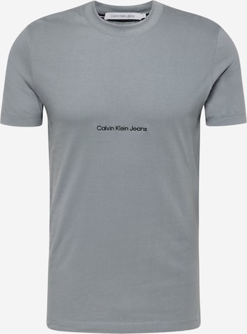 Calvin Klein JeansMajica - siva boja: prednji dio