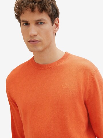 TOM TAILOR - Pullover em laranja