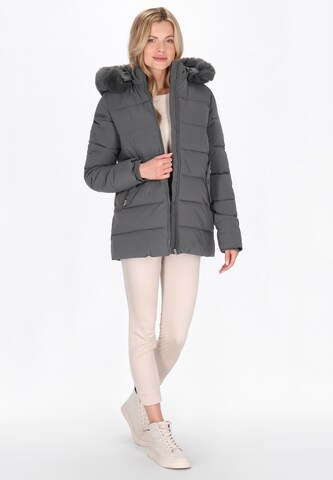 Usha Winter Coat in Grey