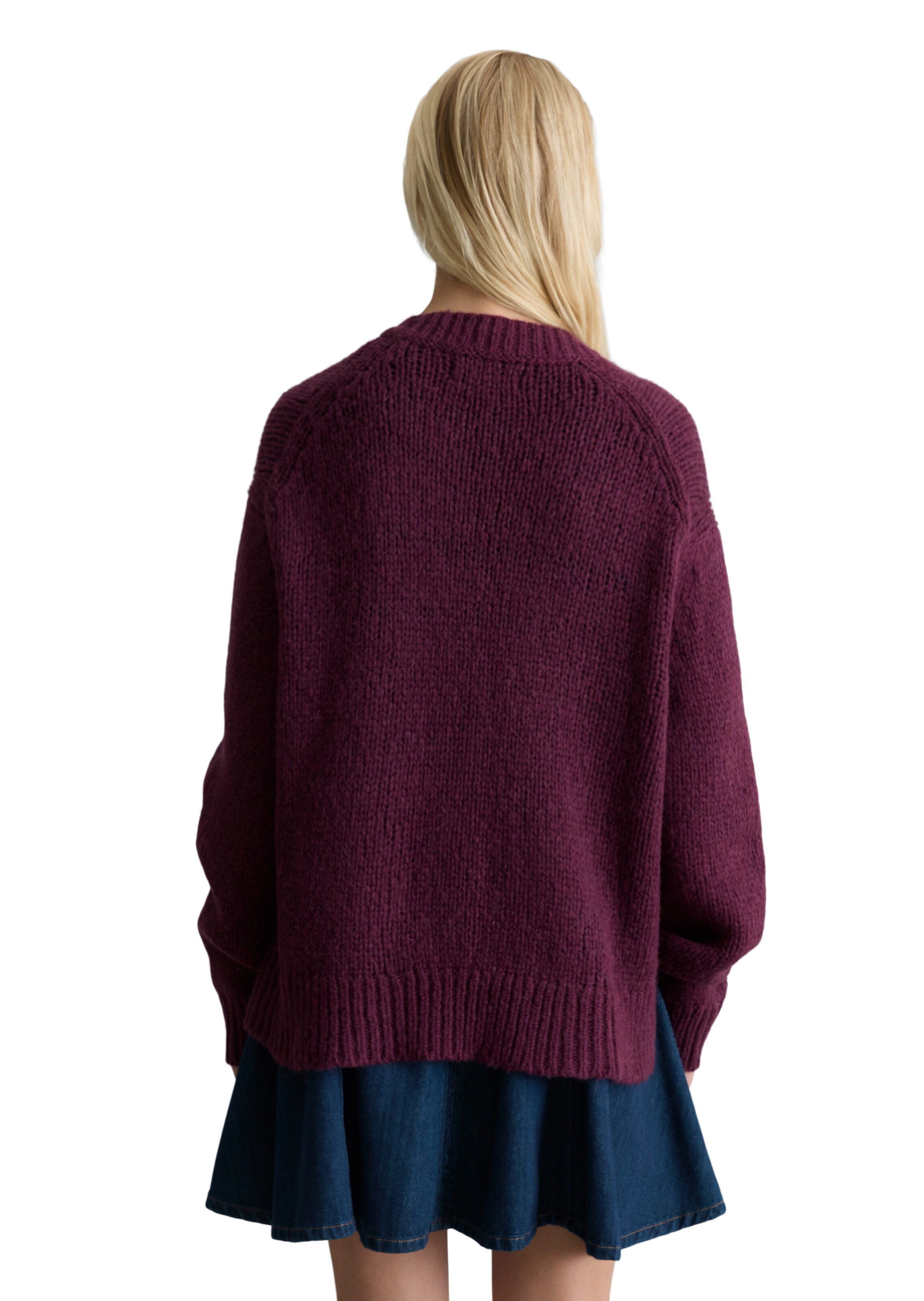 Marc O'Polo DENIM Strickjacke in Rot