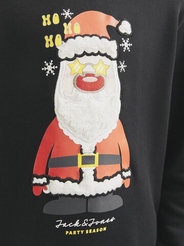 Jack & Jones Junior Sweatshirt 'JJX-Mas' in Schwarz