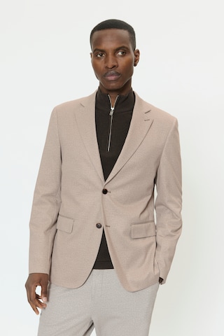 Matinique Comfort fit Blazer 'MAcharles' in Beige: front