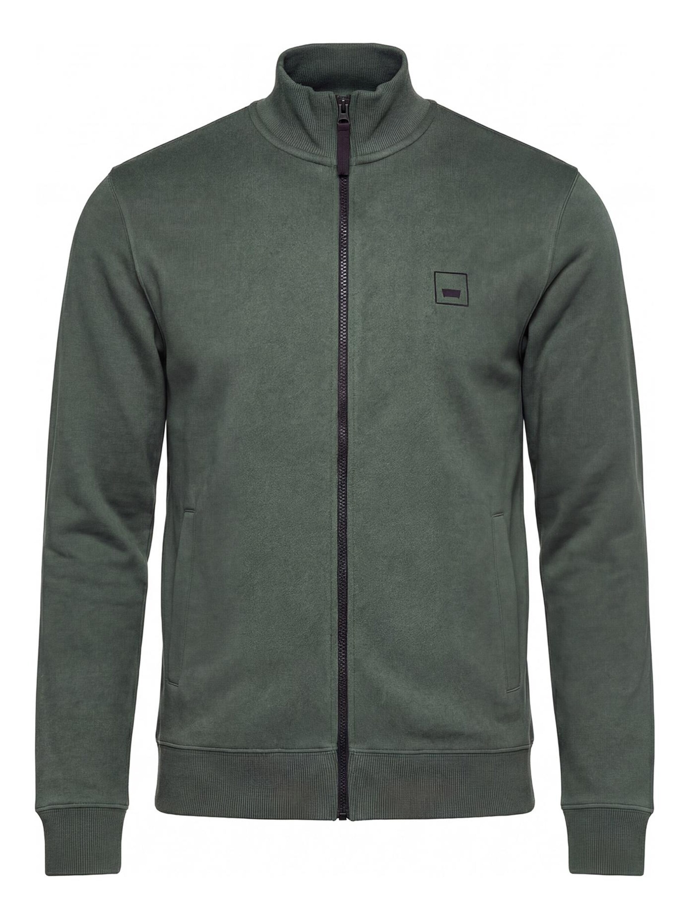 Carrera Jeans Sweatshirt 'Full Zip'‌‌ in Grün