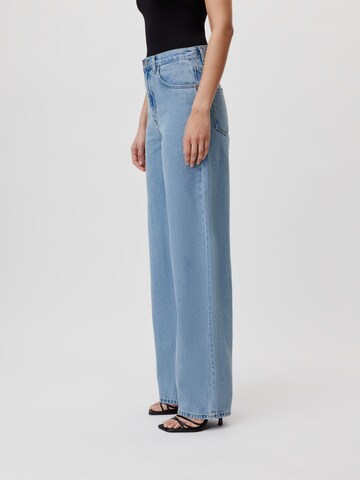 Wide leg Jeans 'Cleo' de la LeGer by Lena Gercke pe albastru