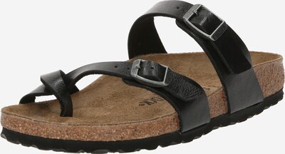 BIRKENSTOCK Σαγιονάρες διχαλωτές 'Mayari' σε μαύρο, Άποψη προϊόντος