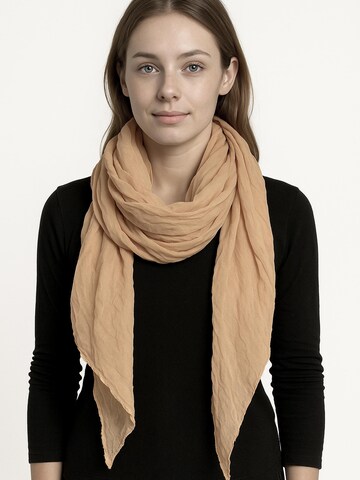 COLLEZIONE ALESSANDRO Scarf 'Unitoo' in Beige